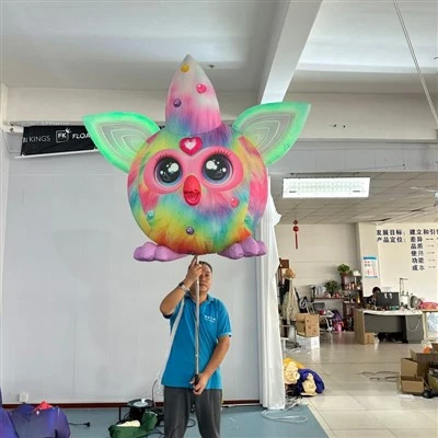 Ručna maskota na napuhavanje Rainbow Elf